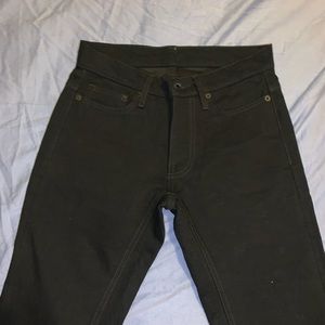 Black women’s denim jeans
